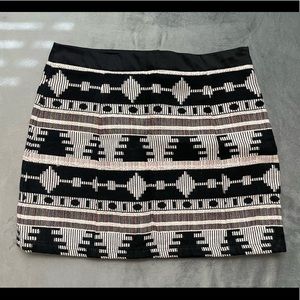 Gianni Bini tribal print mini shirt